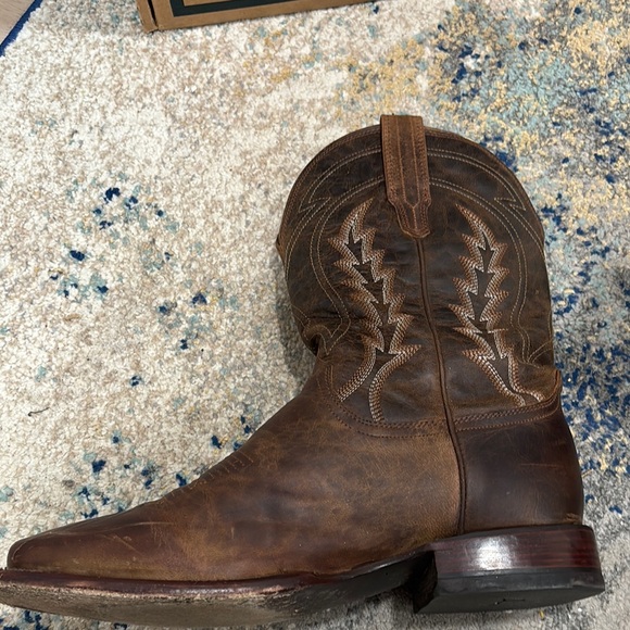 Tecovas Men's Brown Leather Cowboy Boots - Picture 10 of 15